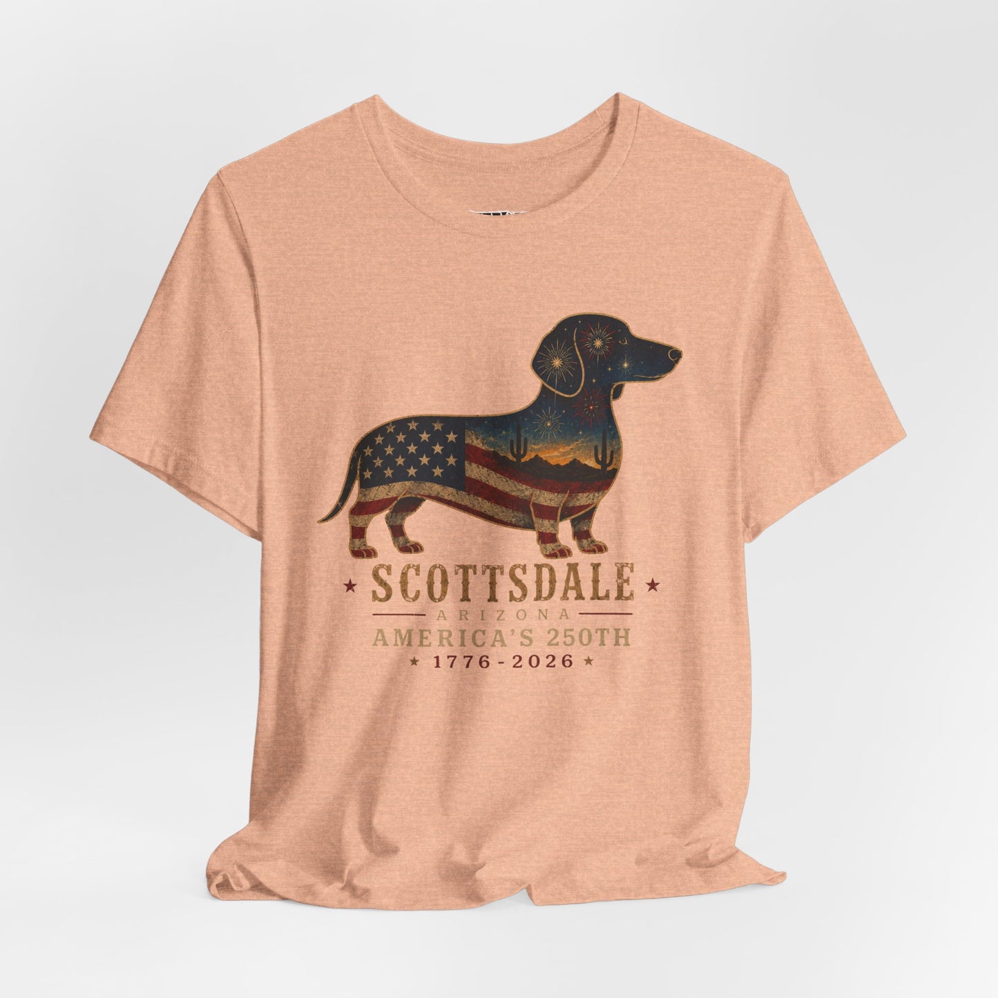 Copy of Freedom Crew Dachshund T-Shirt – Patriotic Dachshund Flag Tee