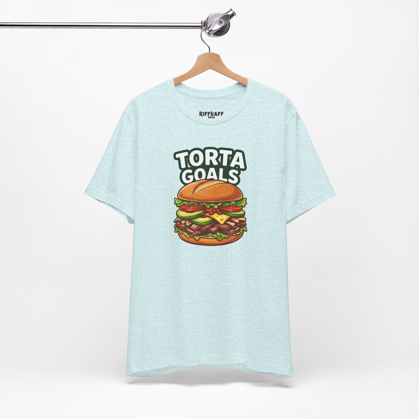 T-Shirt - "Torta Goals" Burger Graphic Tee - Riff Raff Wear