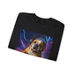 Pizza Party Bulldog Crewneck Sweatshirt - Fun & Cozy Unisex Gift - Riff Raff Wear