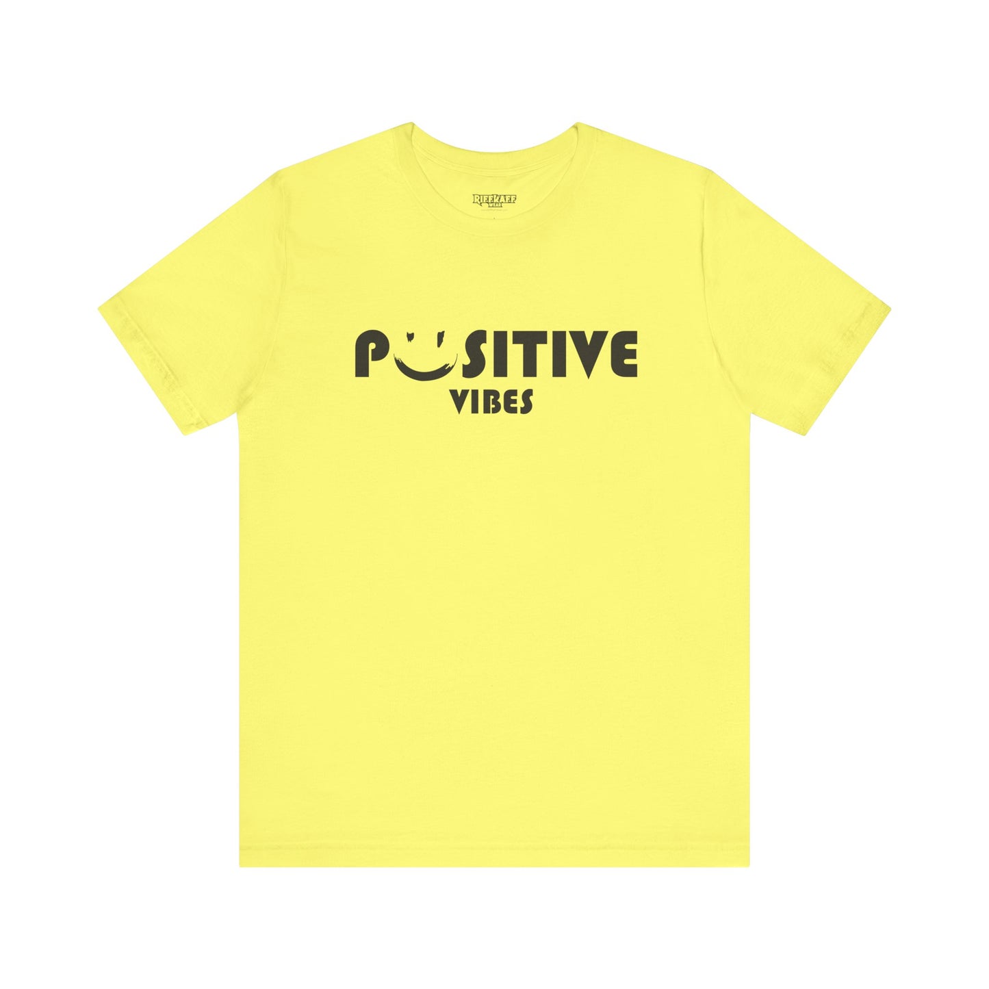 Riff Raff Wear Positive Vibes 1 Unisex Jersey Short Sleeve Tee