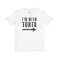 I’m With Torta Arrow Tee - Funny Family/Partner Mexican Food Shirt - Riff Rsff Wear