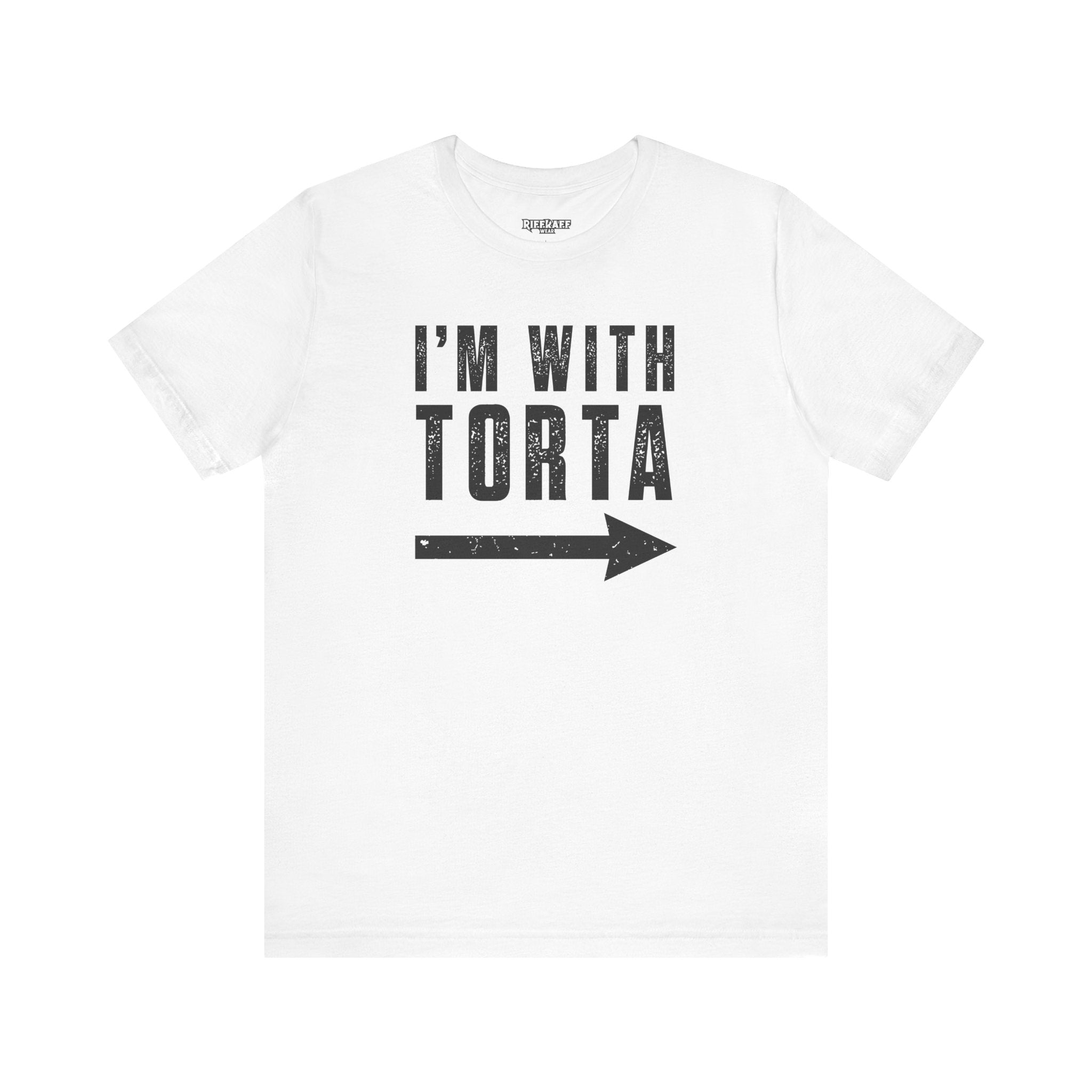 I’m With Torta Arrow Tee - Funny Family/Partner Mexican Food Shirt - Riff Rsff Wear