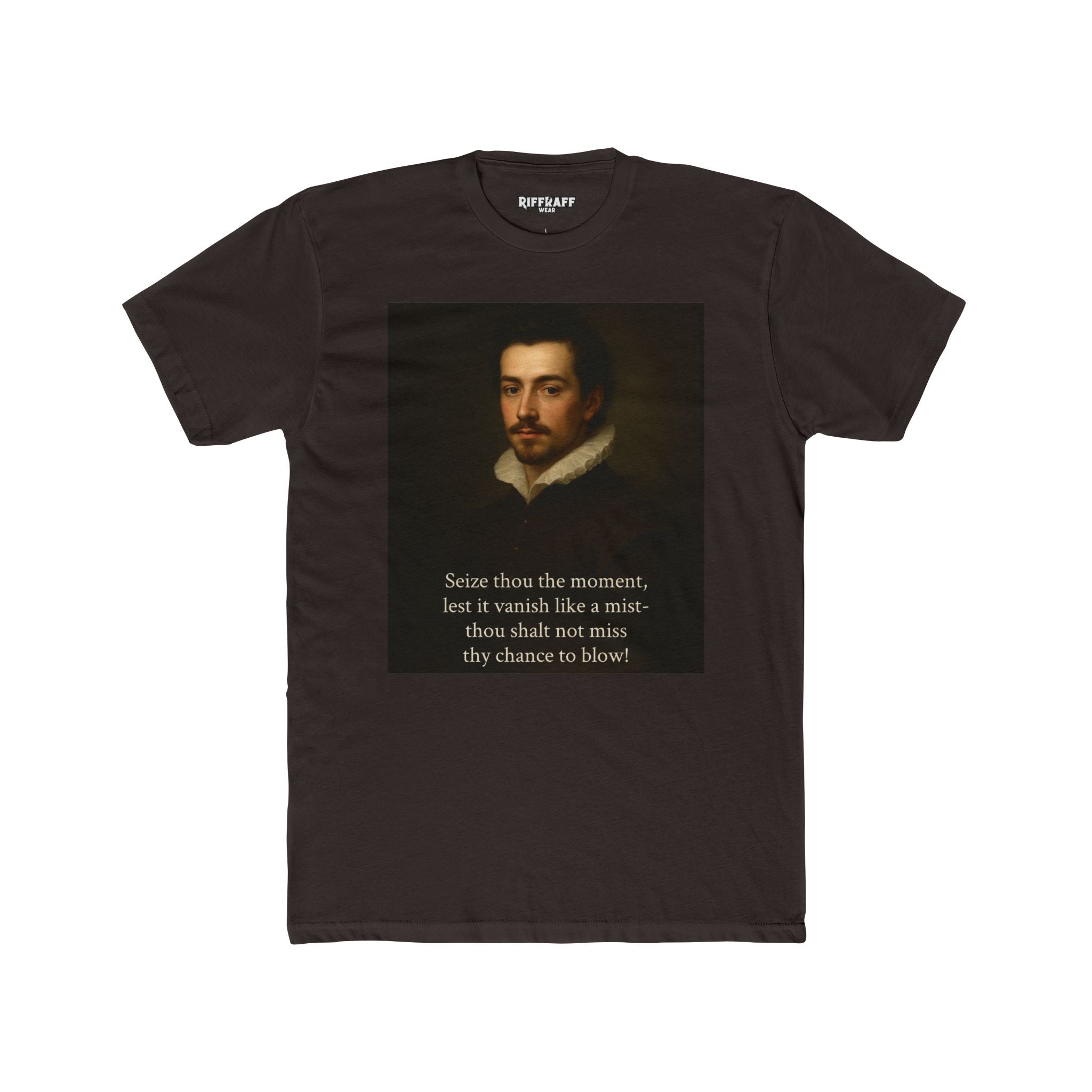 Inspirational Quote Tee, Vintage Aesthetic T-Shirt, Motivational Cotton Crew, Art Lover Gift - Riff Raff Wear