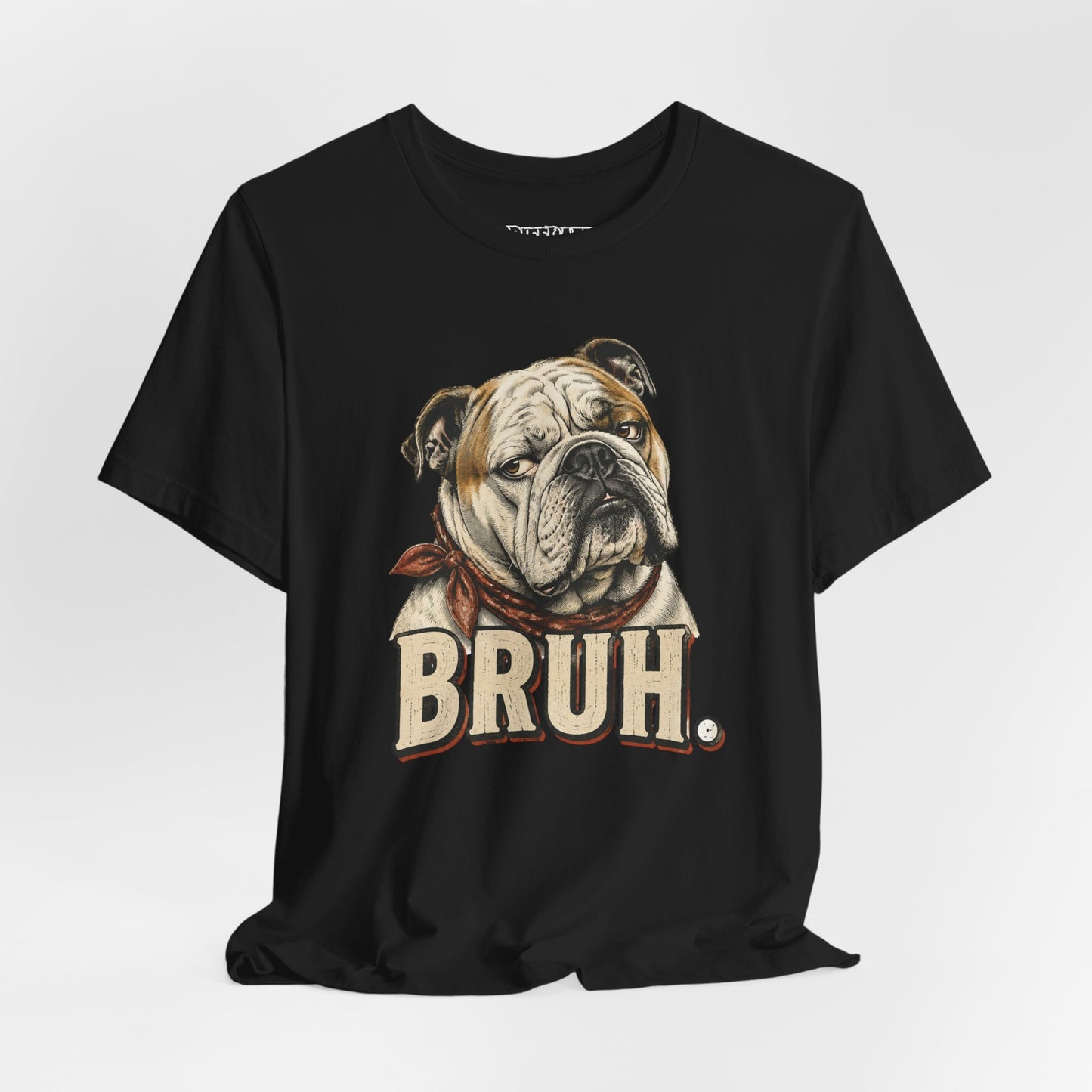 Bruh Bulldog T-Shirt Vintage English Bulldog Graphic Tee