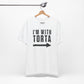 I’m With Torta Arrow Tee - Funny Family/Partner Mexican Food Shirt - Riff Rsff Wear