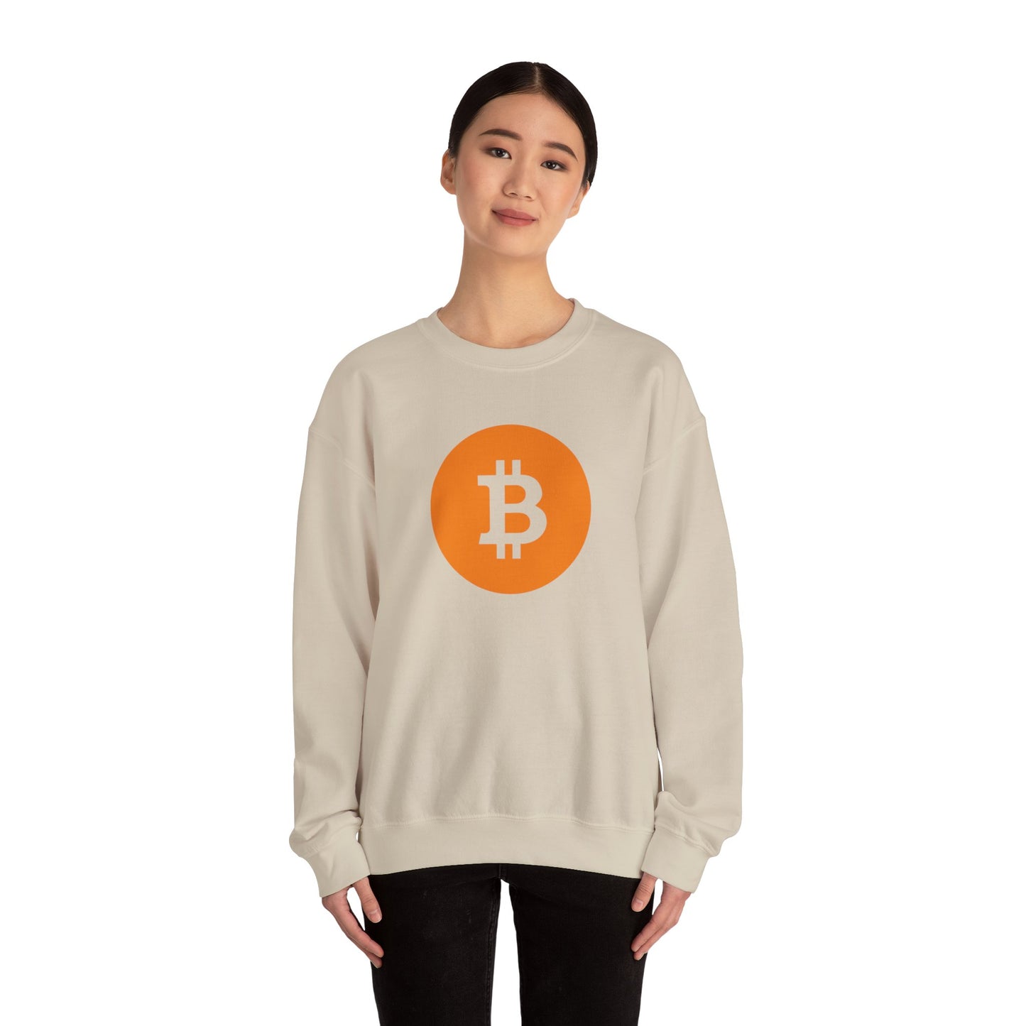 Riff Raff Wear Bitcoin Unisex Heavy Blend™ Crewneck Sweatshirt