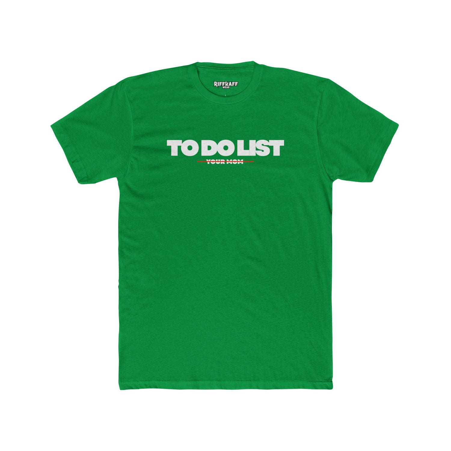 To-Do List Unisex Cotton Crew Tee, Motivational Shirt, Gift for Students, Funny Home Tee, Casual Everyday Wear