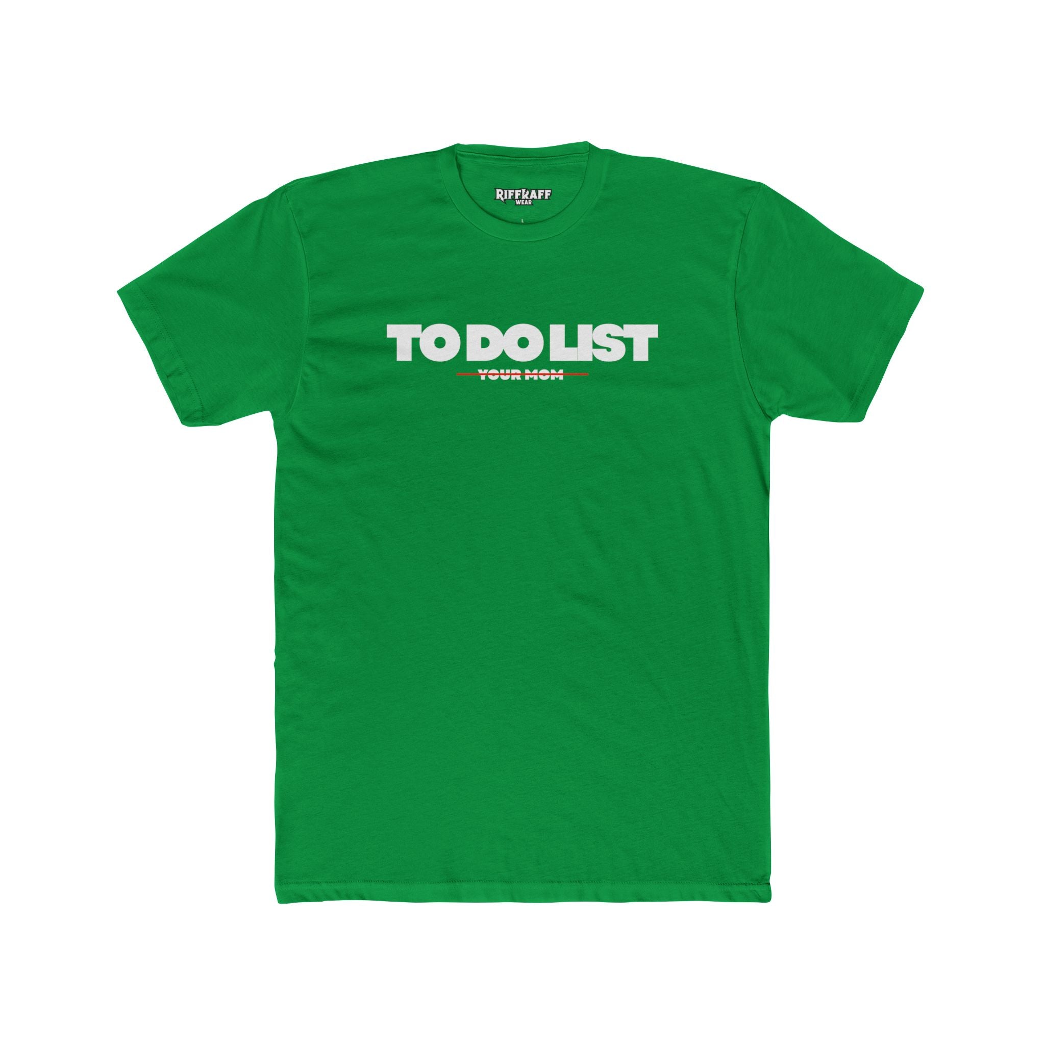 To-Do List Unisex Cotton Crew Tee, Motivational Shirt, Gift for Students, Funny Home Tee, Casual Everyday Wear