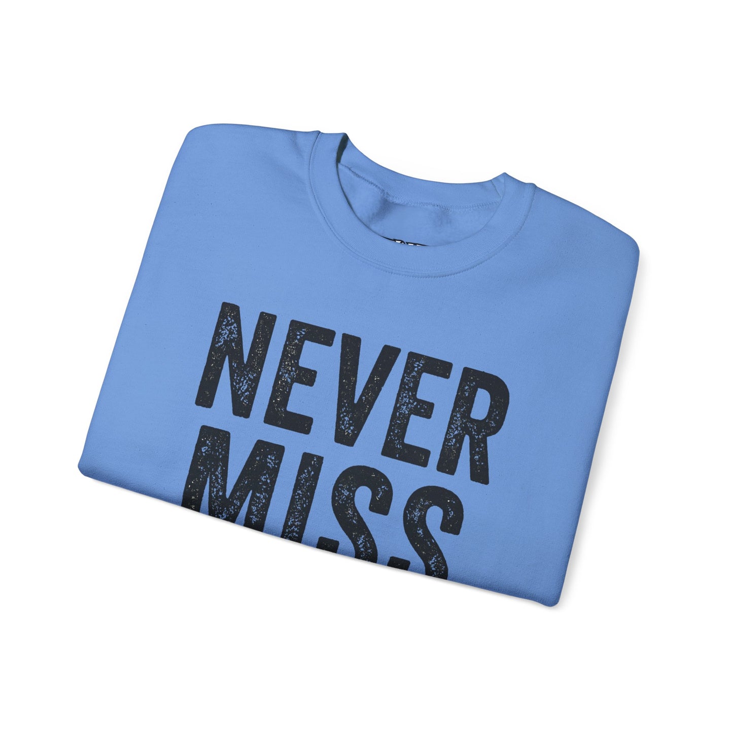 "Never Miss Monday" Crewneck Sweatshirt - REBEL REPUBLIC - Riff Raff Wear