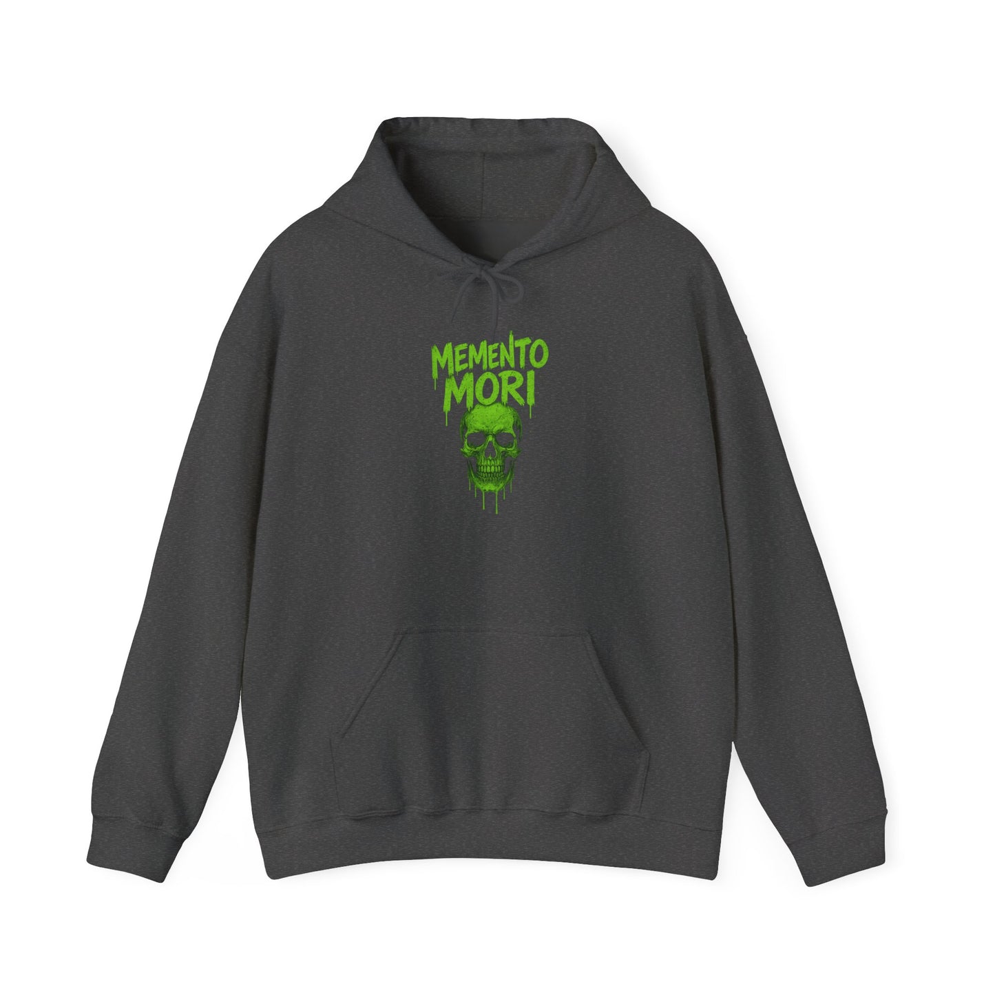 Memento Mori Hoodie, Gothic Sweatshirt, Unisex Hooded Sweatshirt, Halloween Gift, Skull Design, Casual Wear - Riff Raff Wear