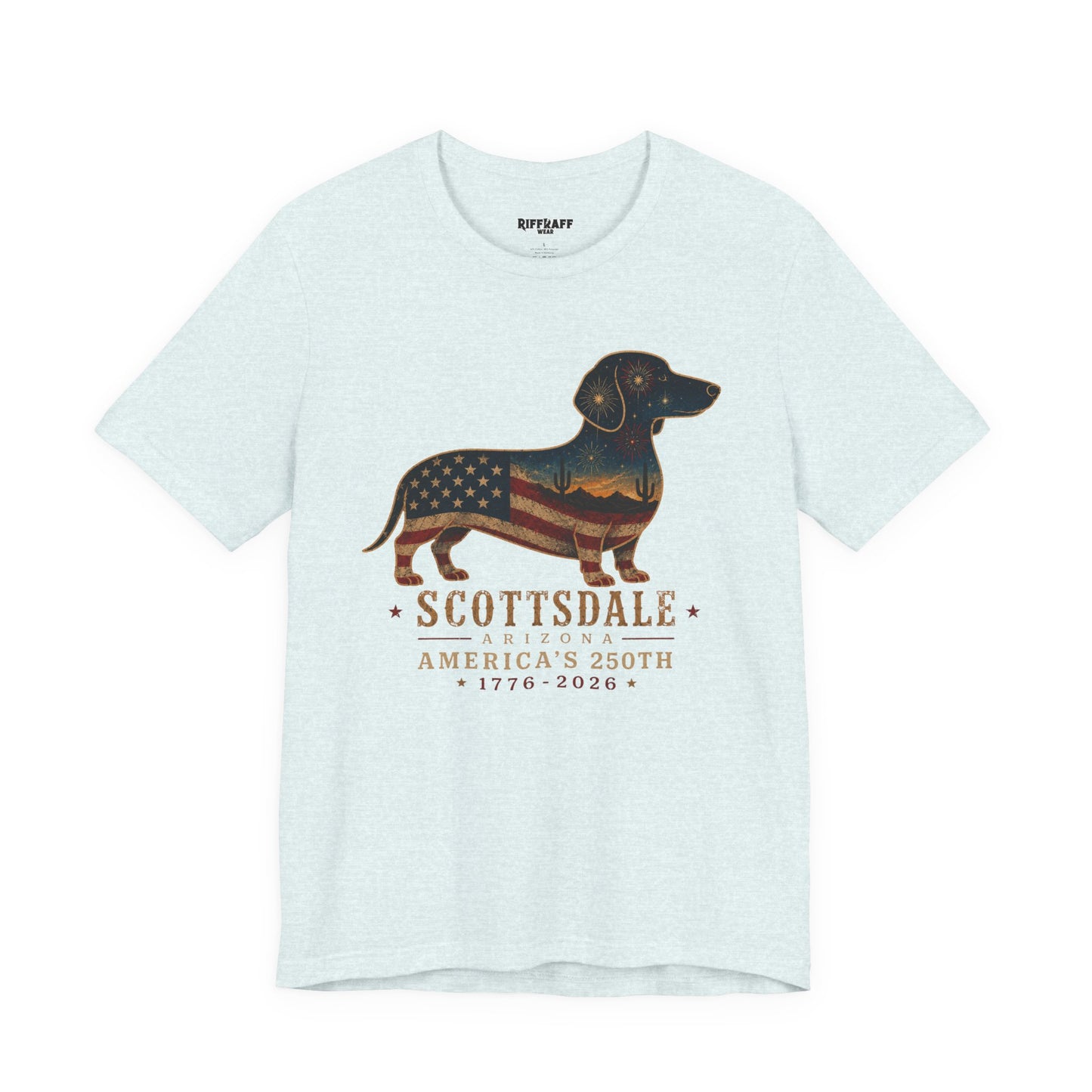 Copy of Freedom Crew Dachshund T-Shirt – Patriotic Dachshund Flag Tee