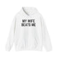 Funny Wife Humor Hoodie - Unisex Heavy Blend Sweatshirt for Couples - Riff Raff Wear