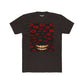 Menacing Smiley Unisex Cotton Crew Tee - Bold Graphic - Riff Raff Wear