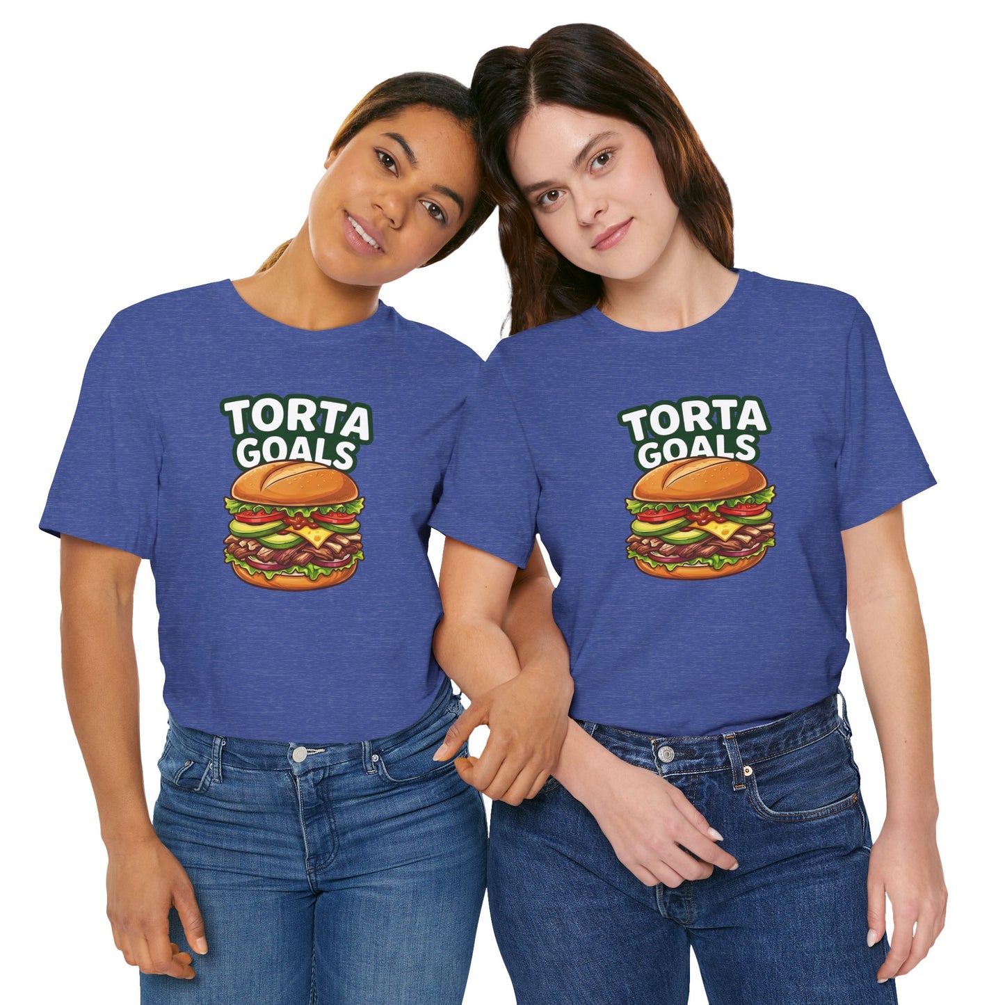 T-Shirt - "Torta Goals" Burger Graphic Tee - Riff Raff Wear