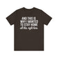 Stay Home Unisex Tee, Relaxed Fit Short Sleeve, Gift for Homebodies, Cozy Casual Shirt, Perfect for Introverts - Riff Raff Wear