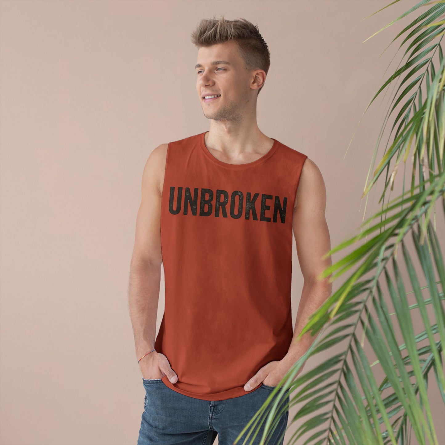 Unisex Unbroken Tank - Motivational Workout Apparel - Riff Raff Wear
