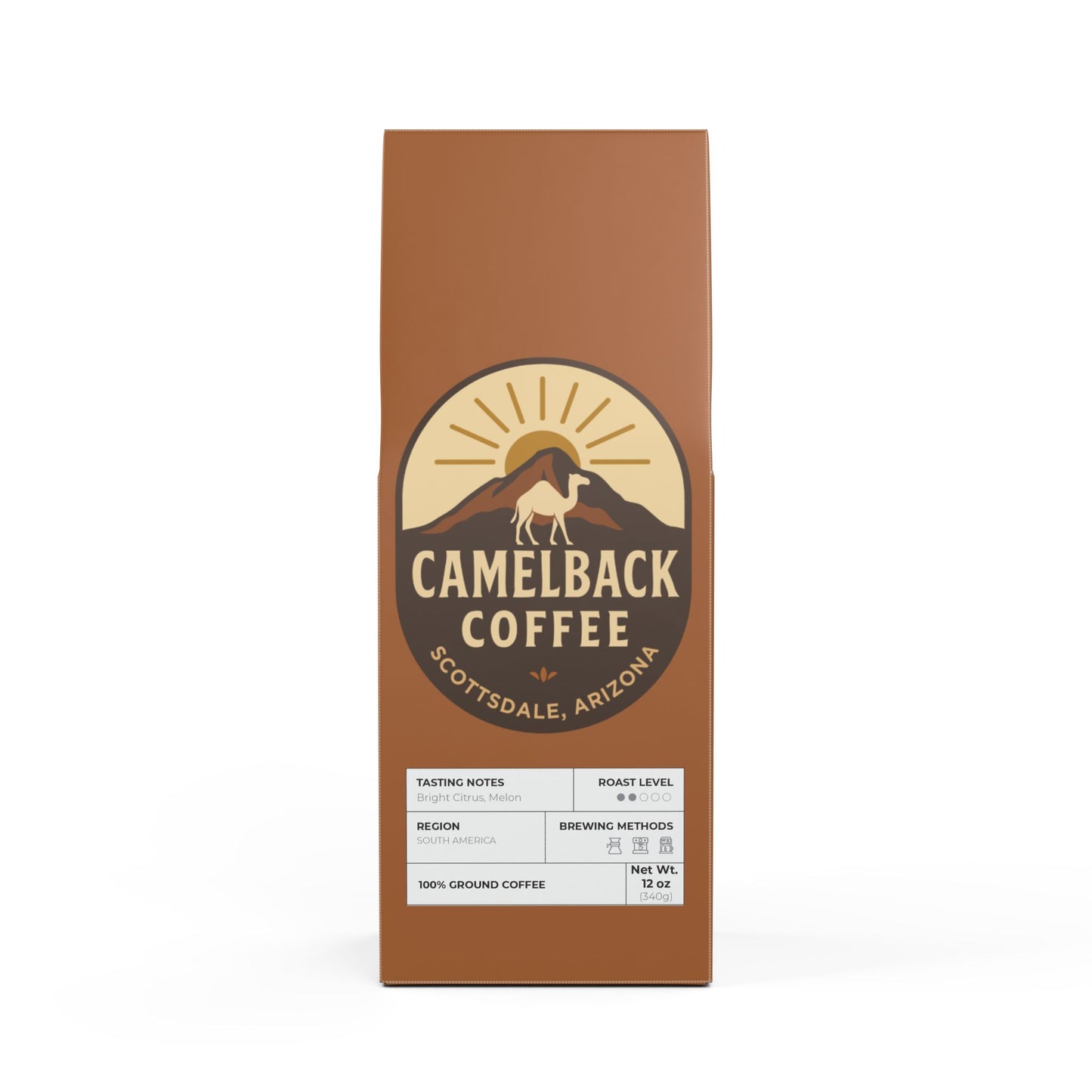 Camelback  Coffee Colombia Single Origin Coffee (Light-Medium Roast)