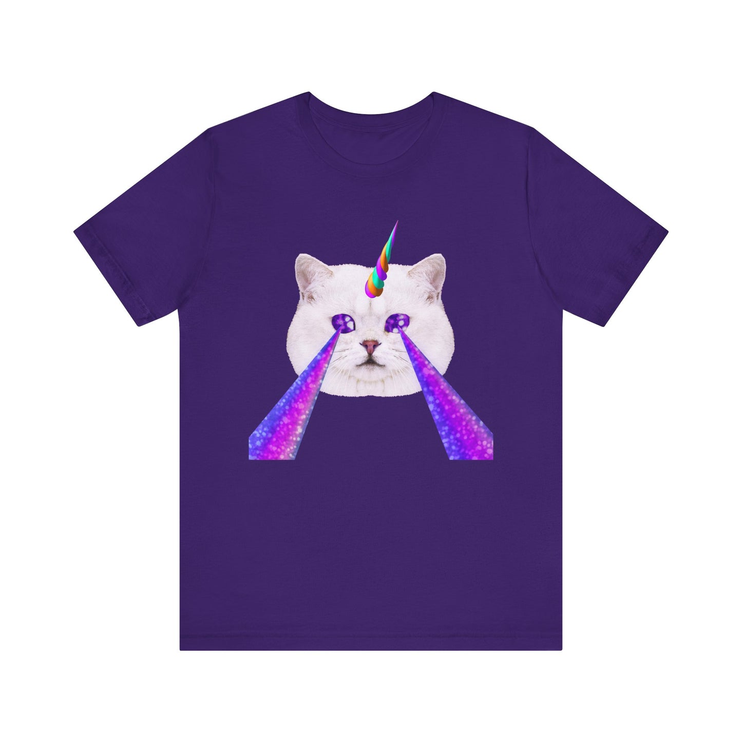 Riff Raff Wear Laser Cat Unisex Jersey Short Sleeve Tee