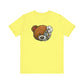 Riff Raff Wear Cyborg Bear Unisex Jersey Short Sleeve Tee