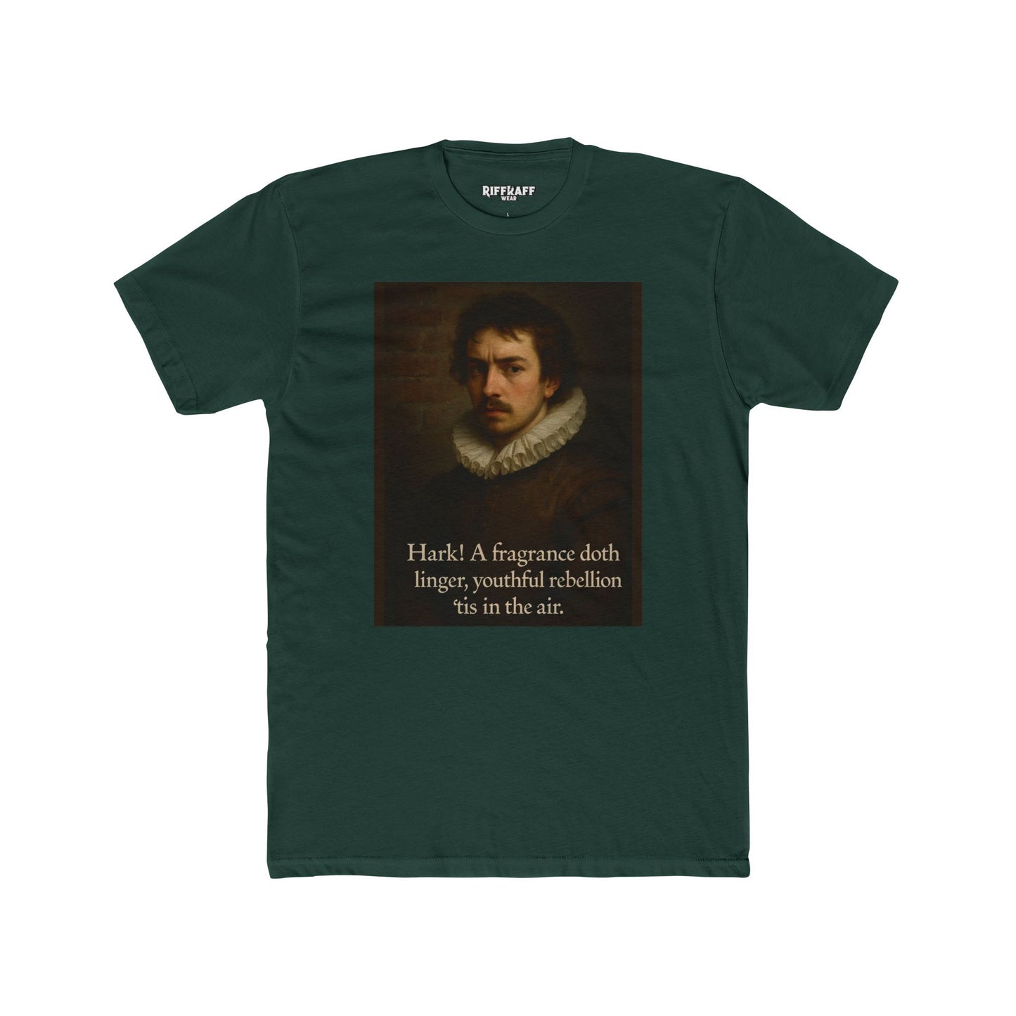 Art-Inspired Unisex Cotton Crew Tee, Casual Wear, Gift for Art Lovers, Vintage - Riff Raff Wear