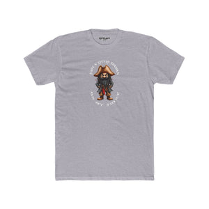 Funny Unisex Cotton Crew Tee - Just a Little Seaman On My Shirt - Riff Raff Wear