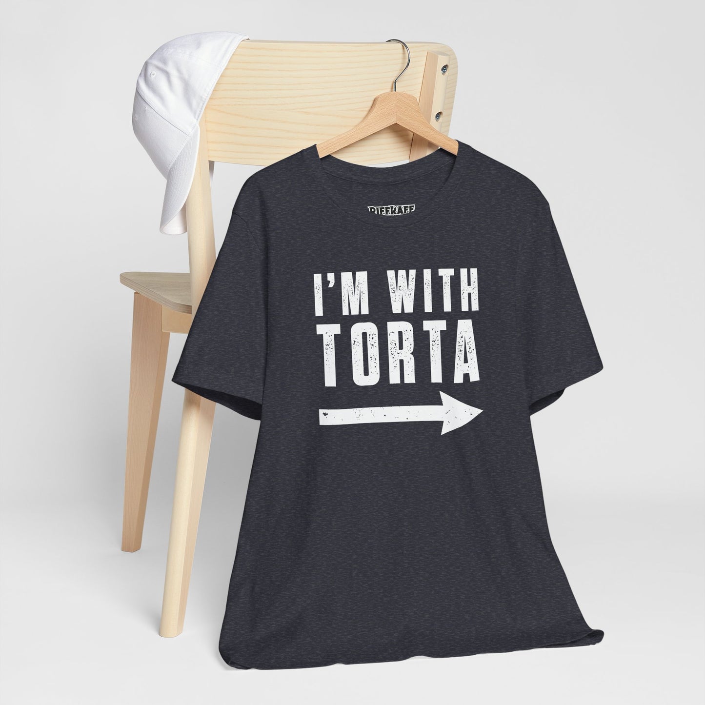 I’m With Torta Arrow Tee - Funny Family/Partner Mexican Food Shirt - Riff Rsff Wear
