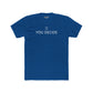Unisex Cotton Crew Tee - "You Decide" Minimalist Tee for Everyday Style - Riff Raff Wear