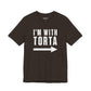 I’m With Torta Arrow Tee - Funny Family/Partner Mexican Food Shirt - Riff Rsff Wear