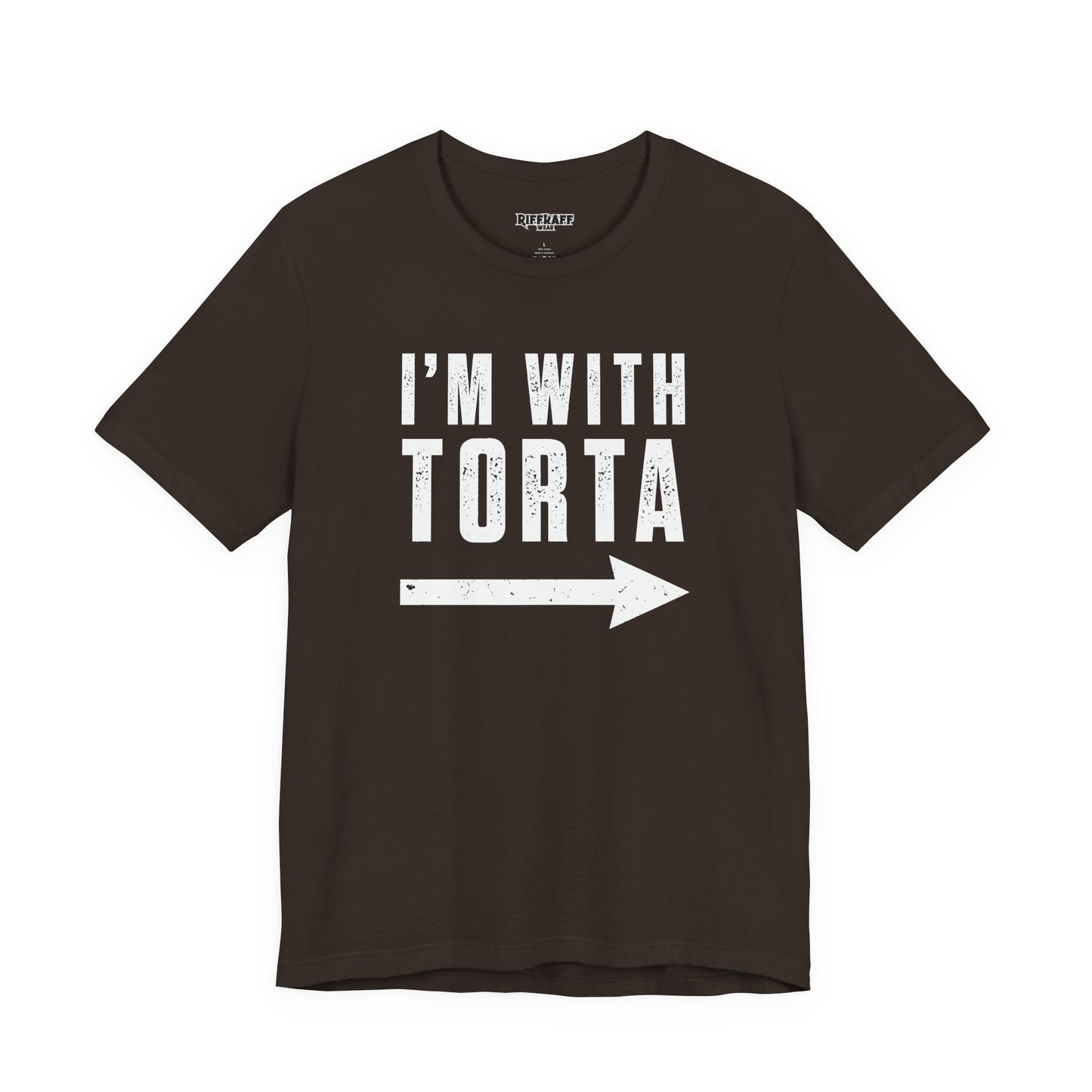 I’m With Torta Arrow Tee - Funny Family/Partner Mexican Food Shirt - Riff Rsff Wear