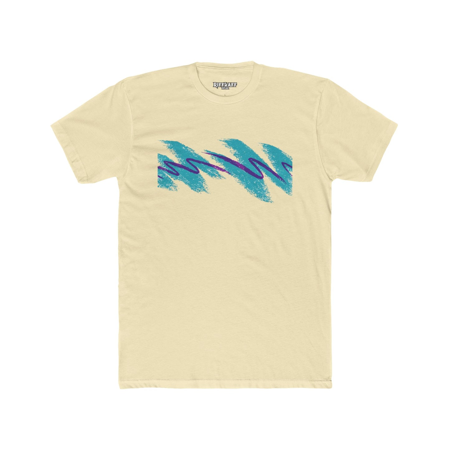 Retro Wave Unisex Cotton Crew Tee - Stylish Casual Shirt for All Occasions - Riff Raff Wear