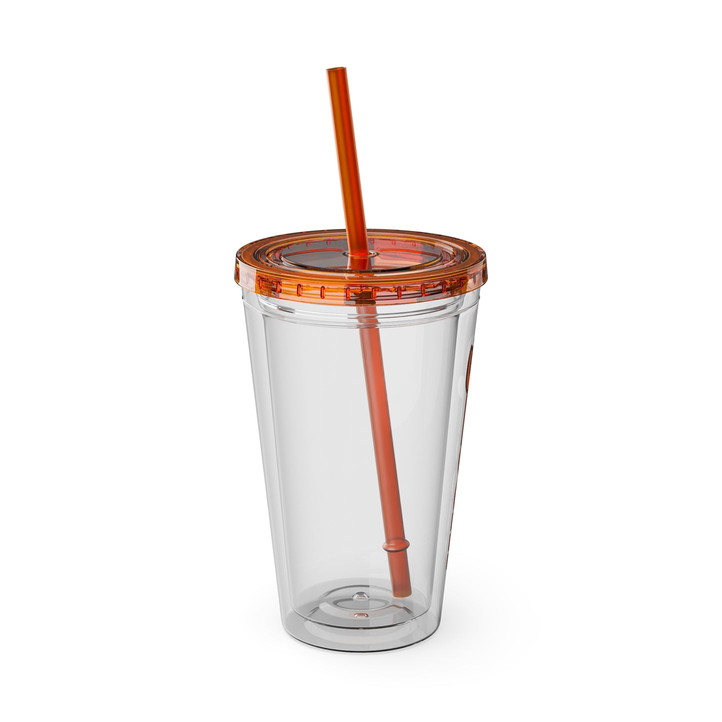 Gizoom Sunsplash Tumbler with Straw, 16oz