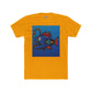 Colorful Graphic Fish Unisex Cotton Crew Tee - Fun and Quirky Art - Riff Raff Wear