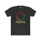 Feral Unisex Cotton Crew Tee – Nature-Inspired Graphic T-Shirt - Riff Raff Wear