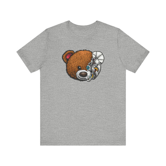 Riff Raff Wear Cyborg Bear Unisex Jersey Short Sleeve Tee