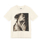 Bulldog Portrait T-Shirt Vintage Sepia Dog Graphic Tee