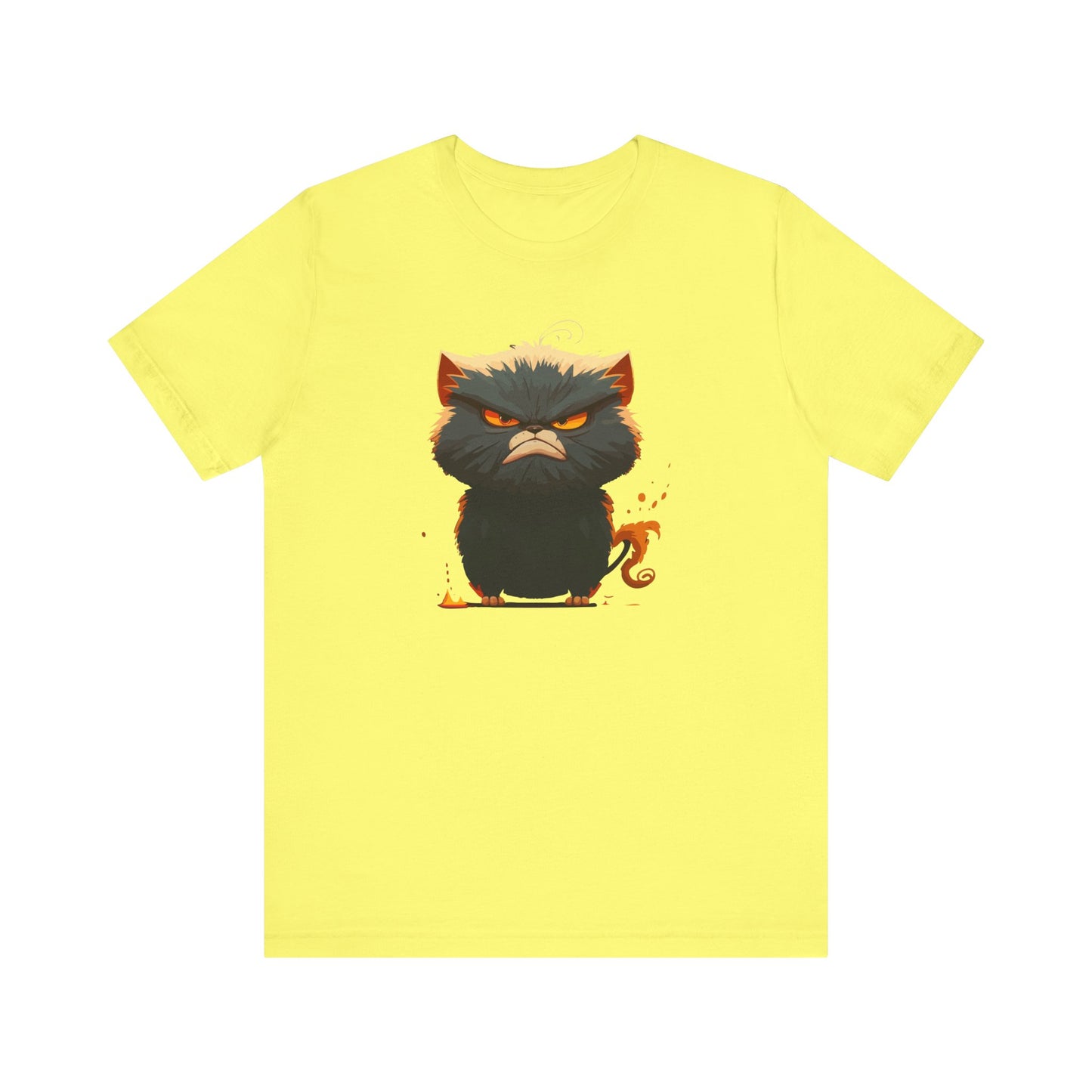 Riff Raff Wear Angry Cat Unisex Jersey Short Sleeve Tee