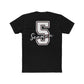 Number 5 - Seaman -  Varsity “Mom” Tee — Personalized Number Back Shirt