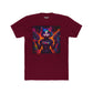 Futuristic Cat Warrior Unisex Cotton Crew Tee - Colorful for Animal Lovers - Riff Raff Wear