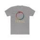Feral Unisex Cotton Crew Tee – Nature-Inspired Graphic T-Shirt - Riff Raff Wear