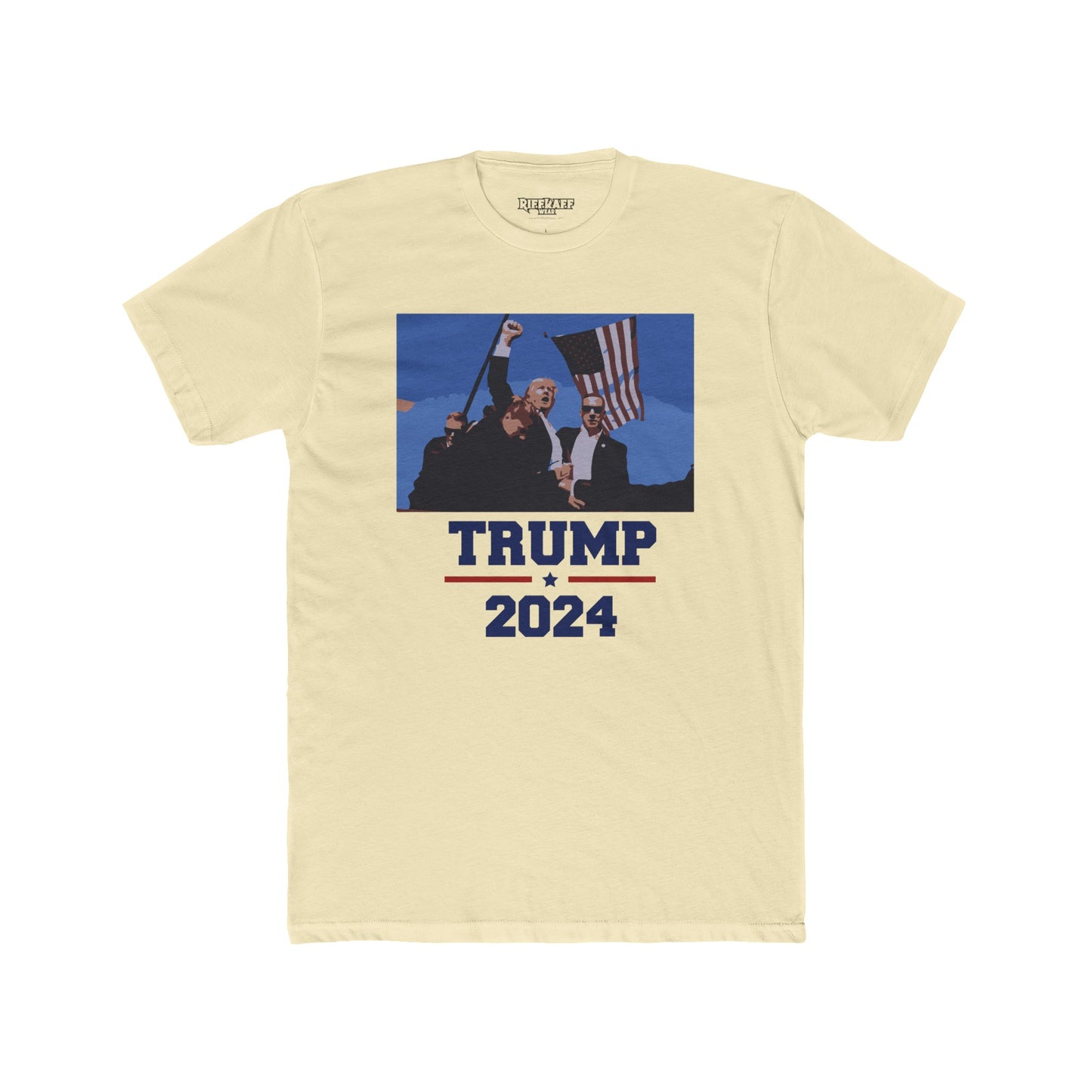 Riff Raff Wear Trump Survives 2024 Unisex Cotton Crew Tee