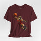 Bulldog Dunk Basketball T‑Shirt, Retro #23 Slam Dunk Graphic Tee