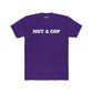 Streetwear - Unisex Cotton Crew Tee - 'NOT A COP' Statement T-Shirt - Riff Raff Wear