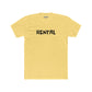 Casual Unisex Crew Tee - "RENTAL" Statement T-Shirt for Everyday Wear _ Riff Raff Wear