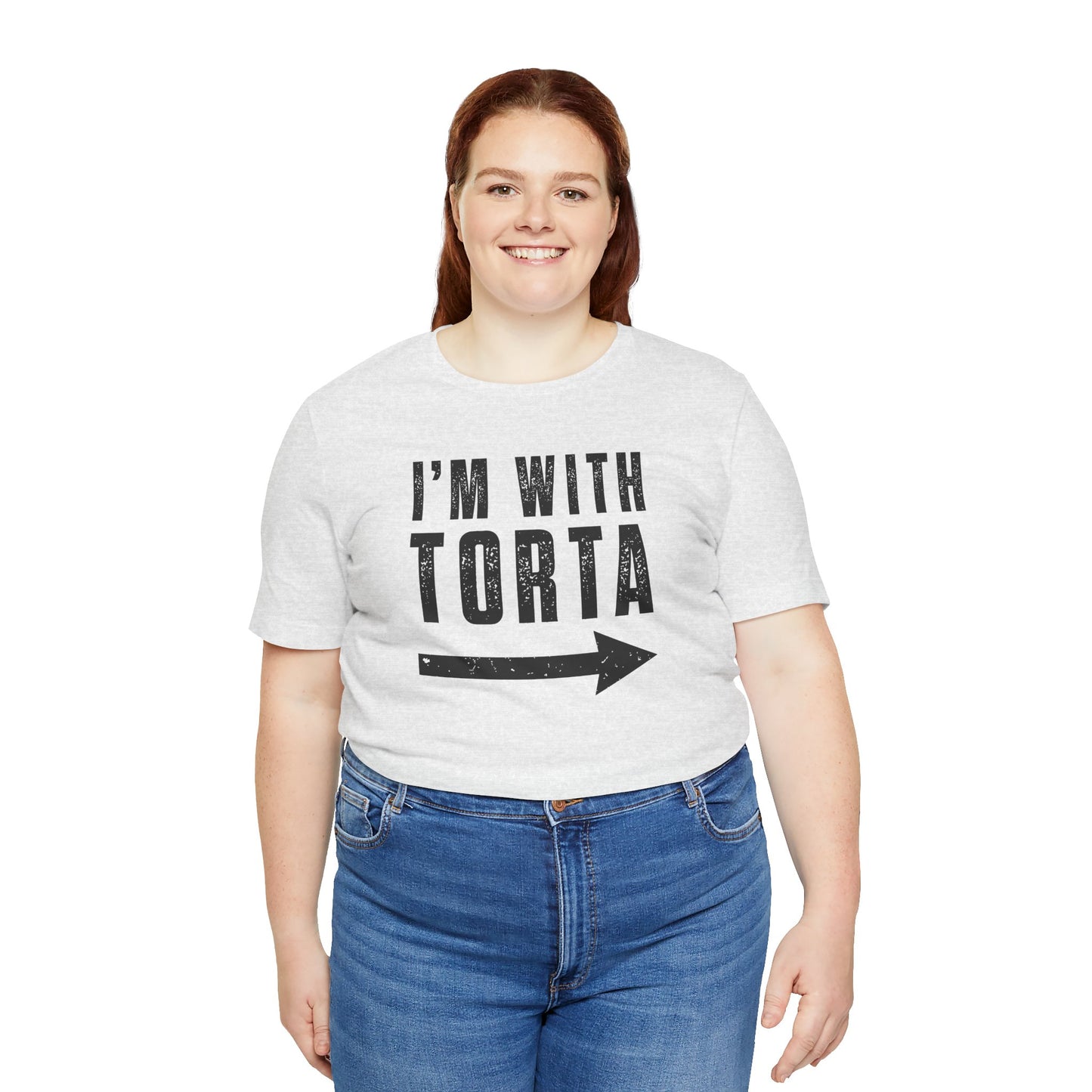 I’m With Torta Arrow Tee - Funny Family/Partner Mexican Food Shirt - Riff Rsff Wear