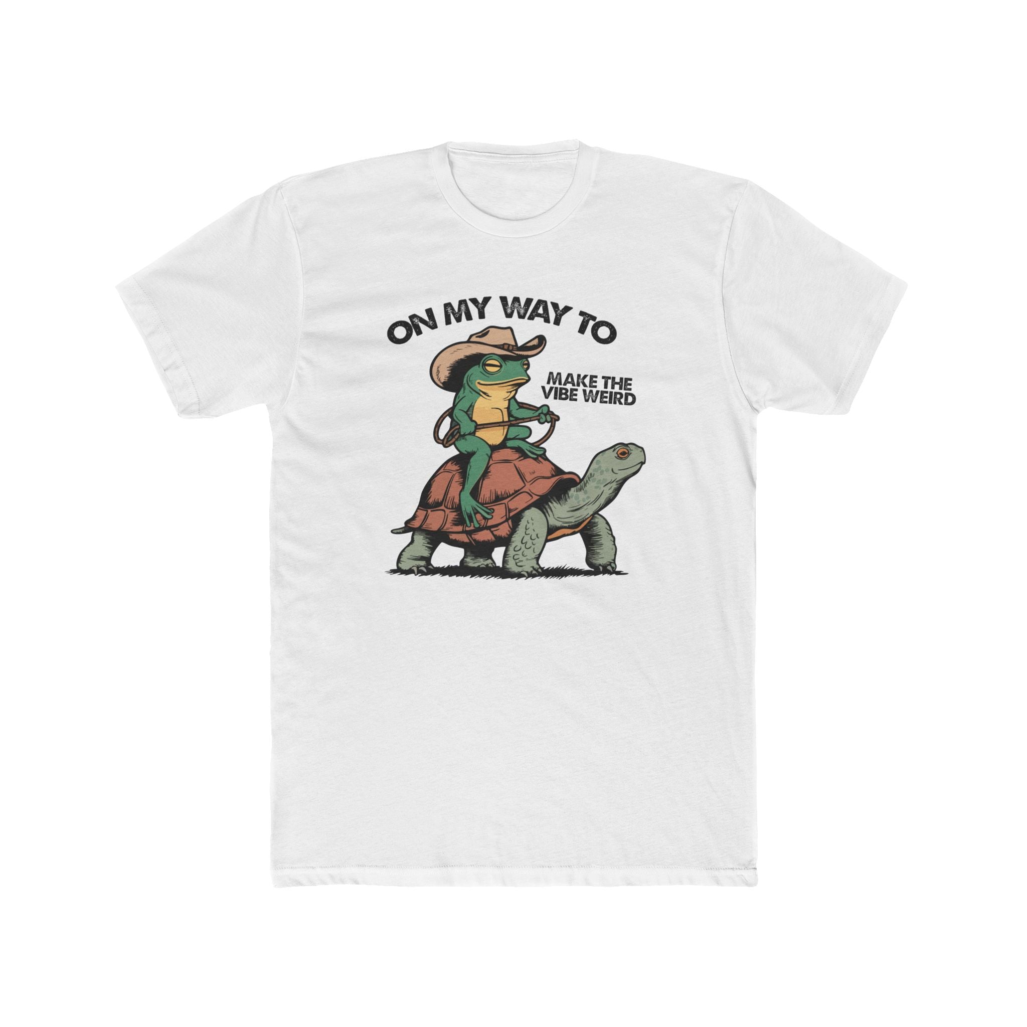 Whimsical Animal Graphic Tee, Playful T-Shirt, Unisex Cotton Crew, Funny Gift, Casual Wear, Riff Raff Wear