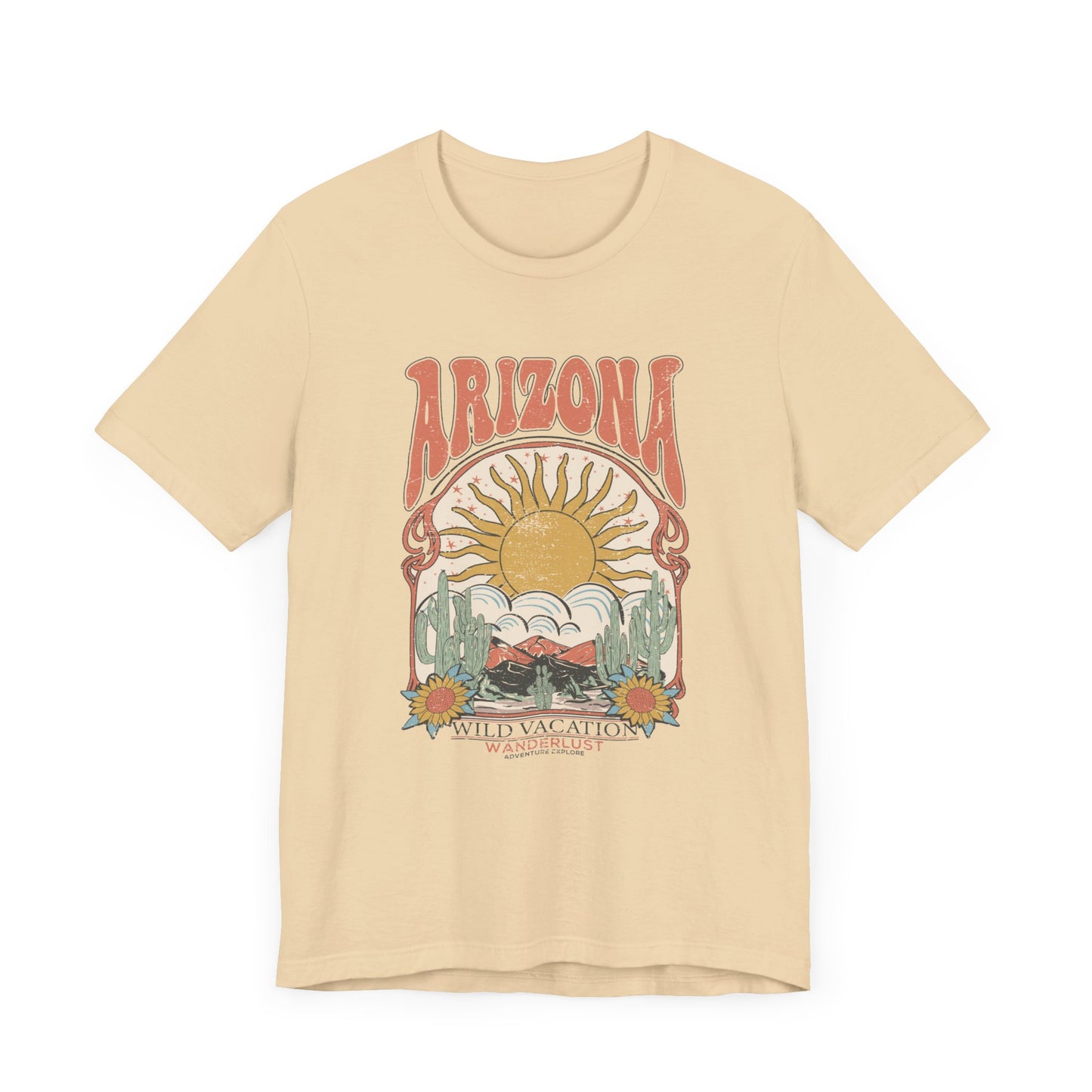 Off Trail Arizona Wild Unisex Jersey Short Sleeve Tee