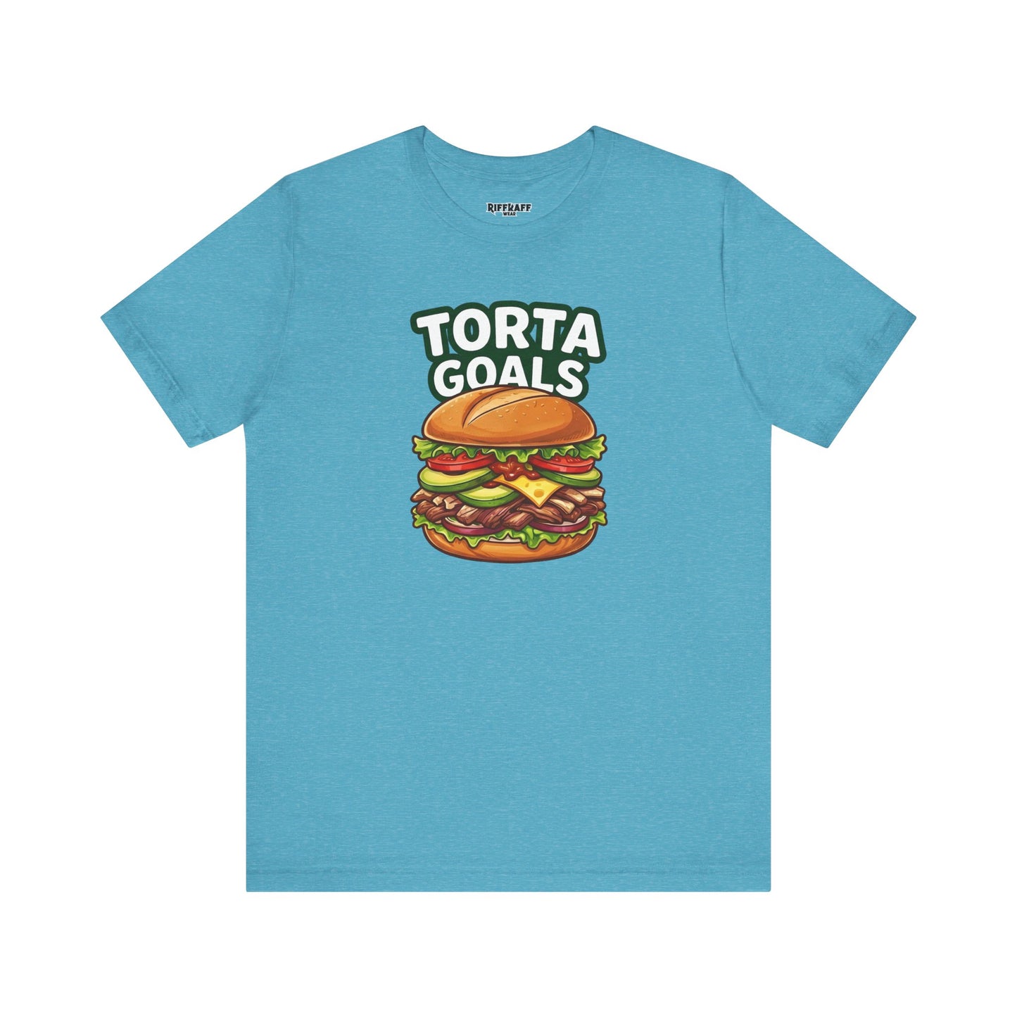 T-Shirt - "Torta Goals" Burger Graphic Tee - Riff Raff Wear