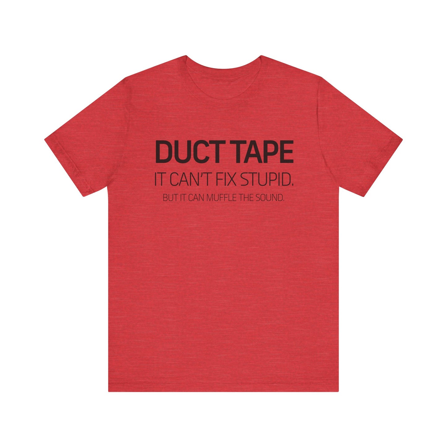 Dad Funny Duct Tape Unisex Jersey Short Sleeve Tee