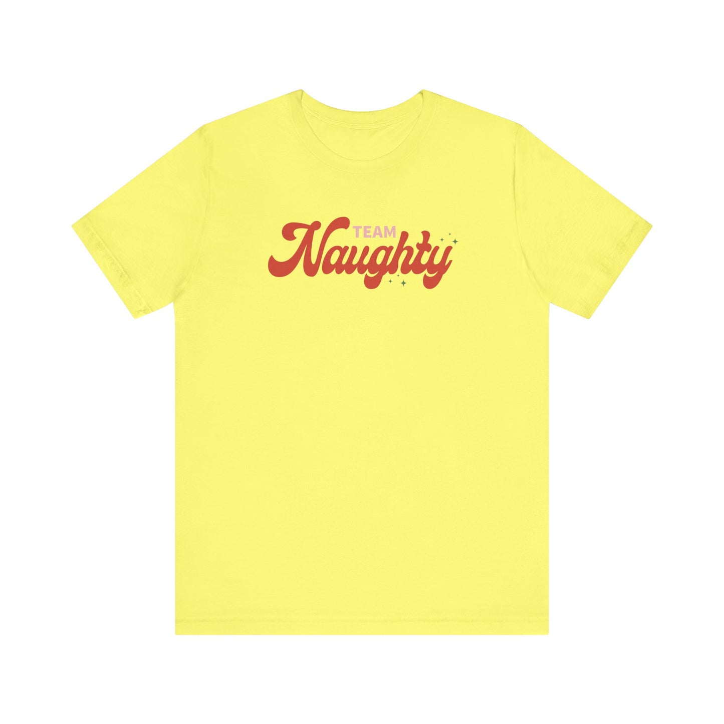 Riff Raff Wear Team Naughty Unisex Jersey Short Sleeve Tee