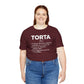 Tee - "TORTA" Definition Shirt (Mexican Sandwich Lover Tee) - Riff Raff Wear